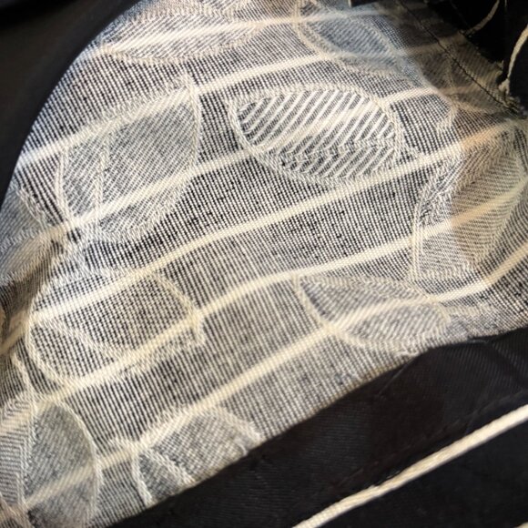 1990s Yves Saint Laurent Encore Striped Cotton Career Suit - Picture 12 of 12